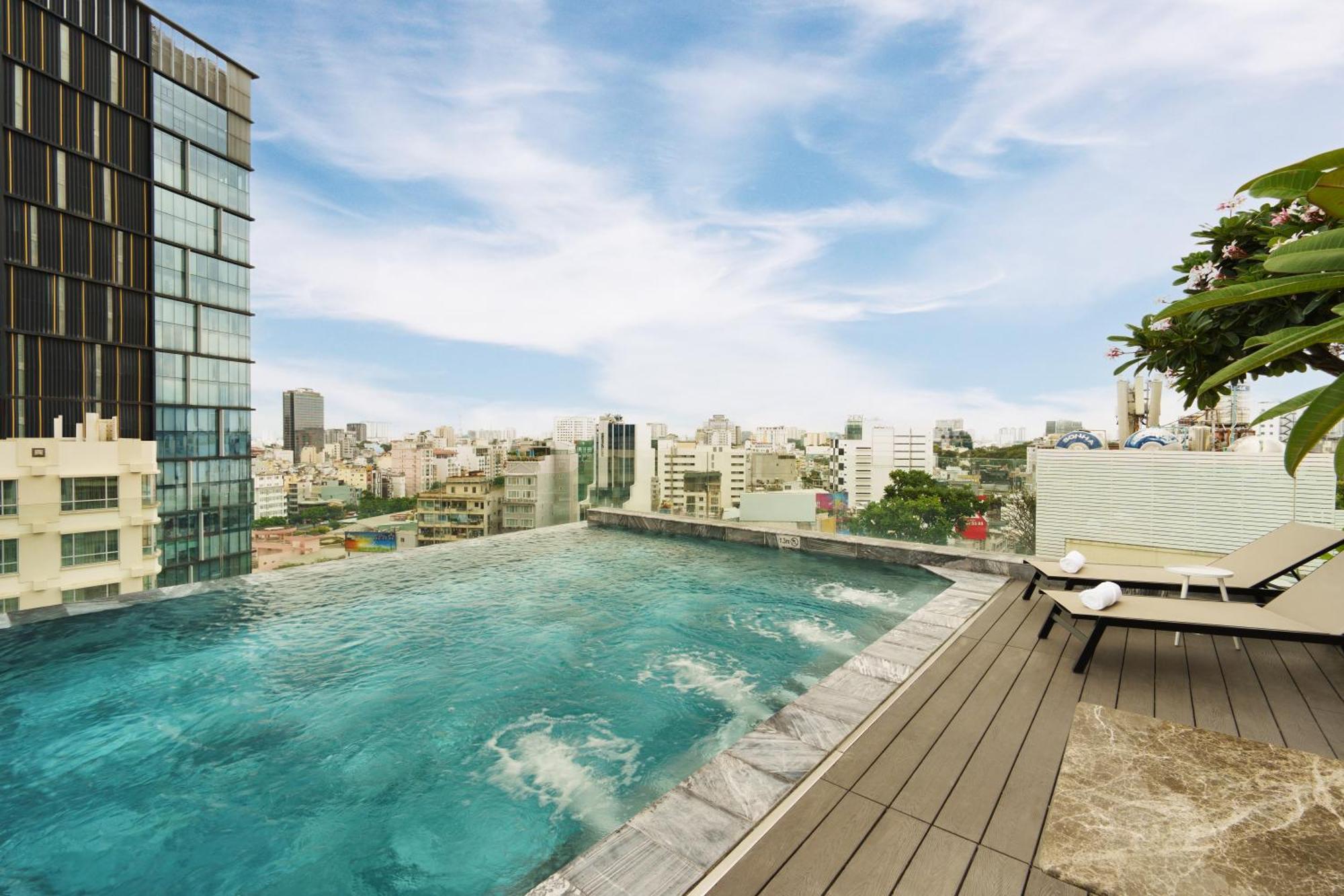 M City Hotel Saigon Ho-Chi-Minh-Stadt Exterior foto