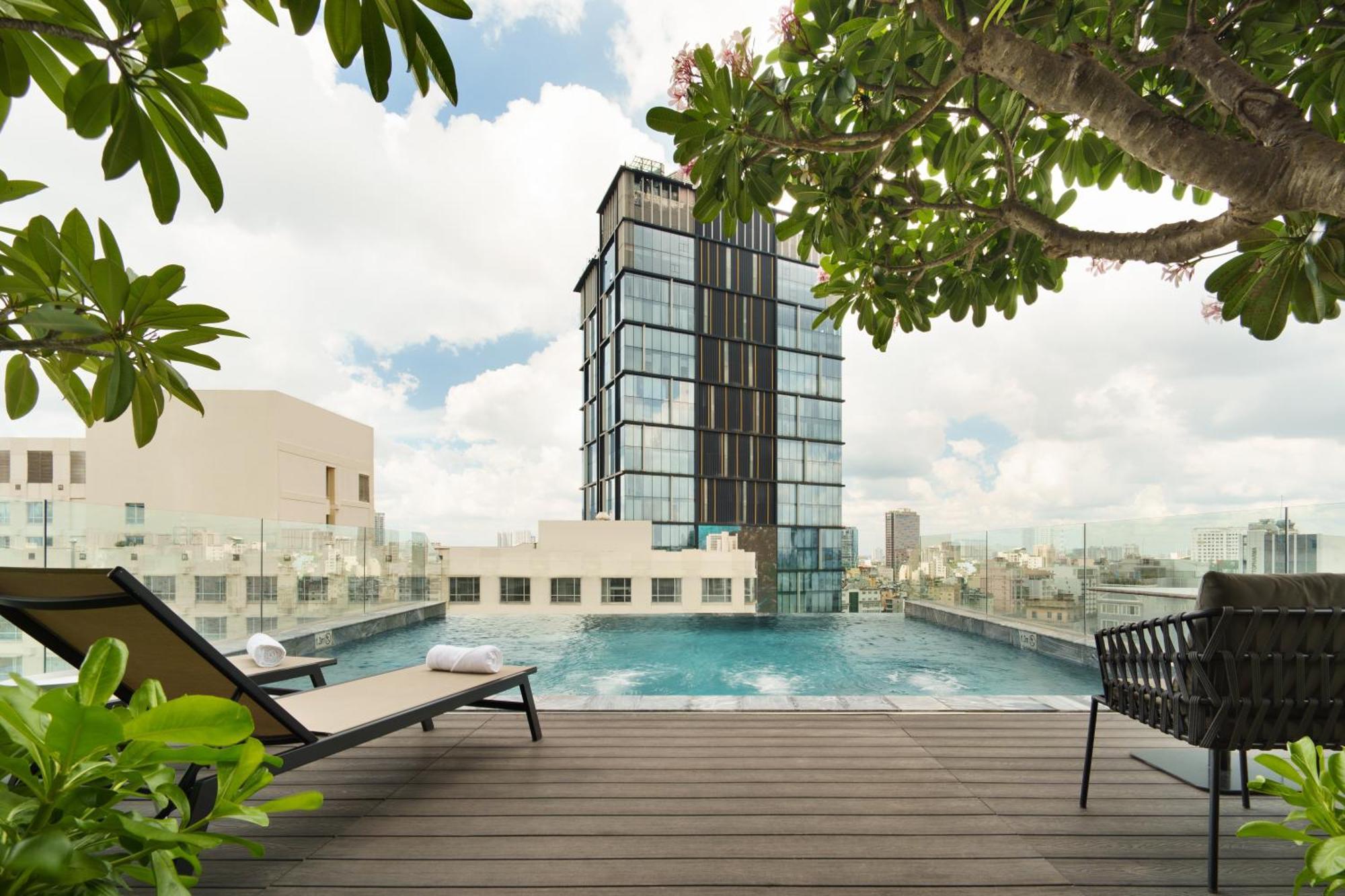 M City Hotel Saigon Ho-Chi-Minh-Stadt Exterior foto